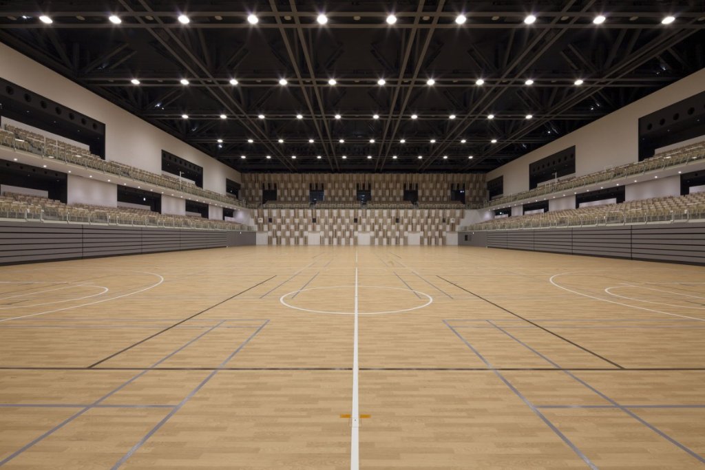 Sports Arena — Grid End Wall