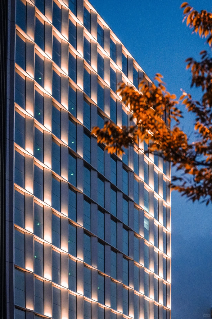 Saw-Tooth Facade — Warm Fins