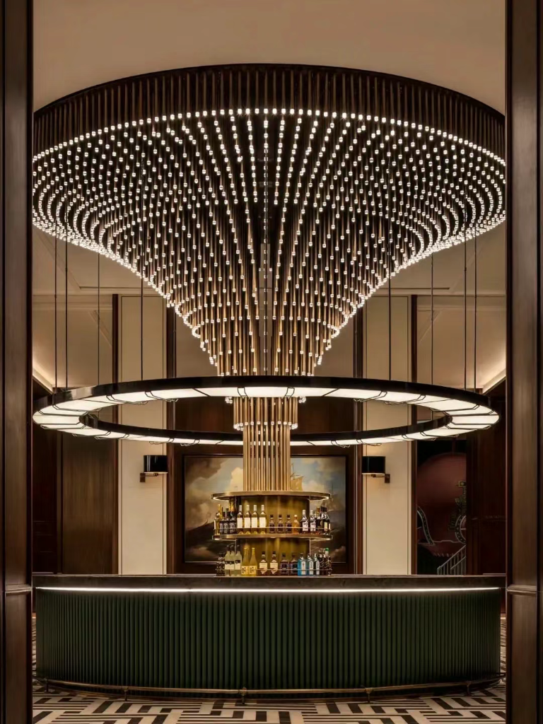 Tiered Chandelier Bar