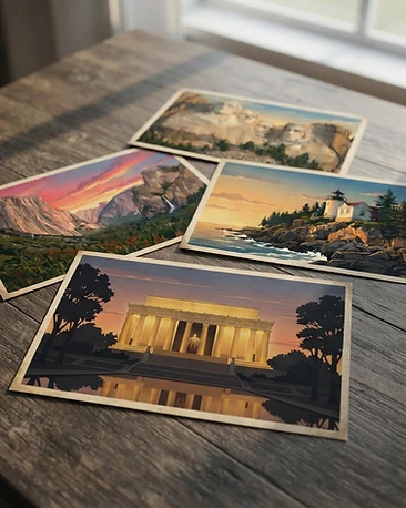 Postcard Series