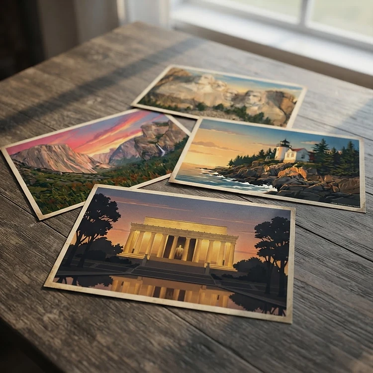 Postcard Series