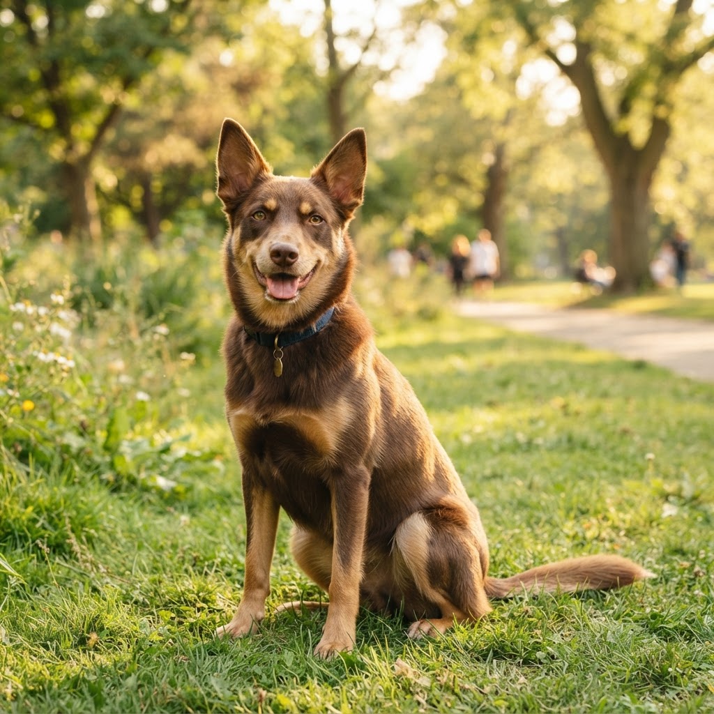 Happy dog in Ballarat