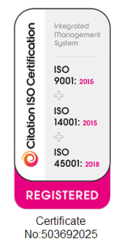 ISO 9001 / 14001 / 45001 logo