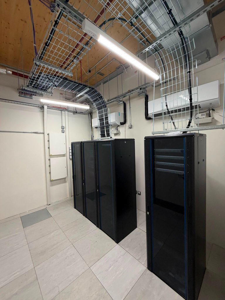 IDF room — additional rack installation