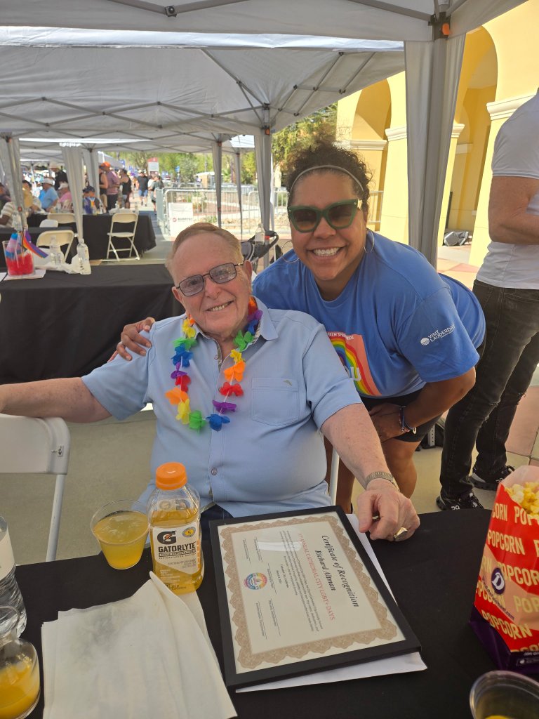 Sunshine Herrera recognized at Cathedral City community event