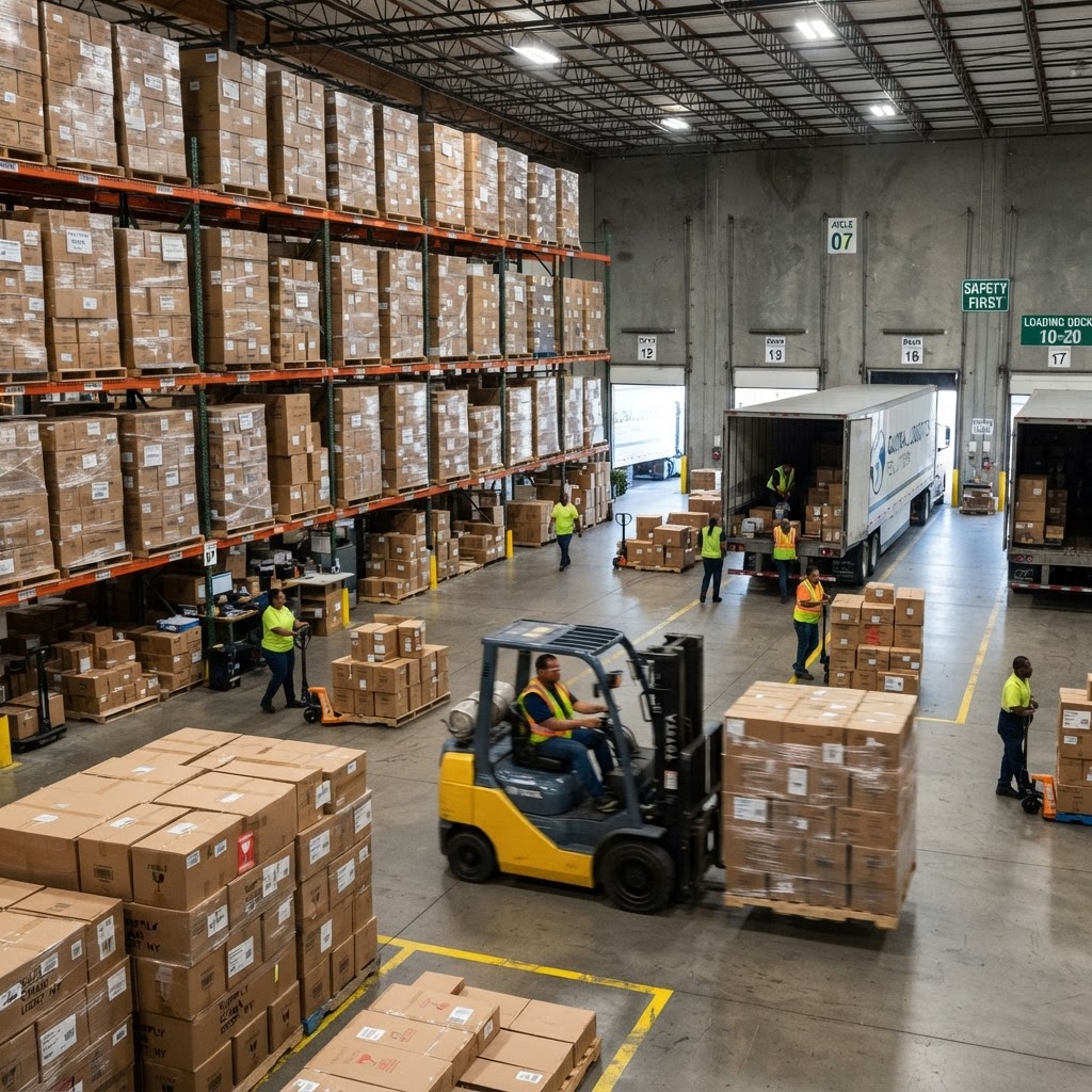 Almacenes y Logística — soluciones de empaque industrial MELA Aguascalientes