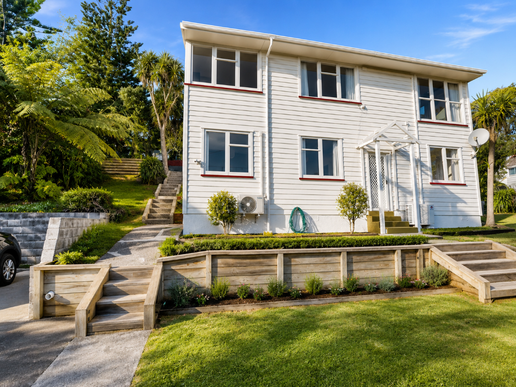 Single-story family home entrance at 17 Durham Street, Cannons Creek