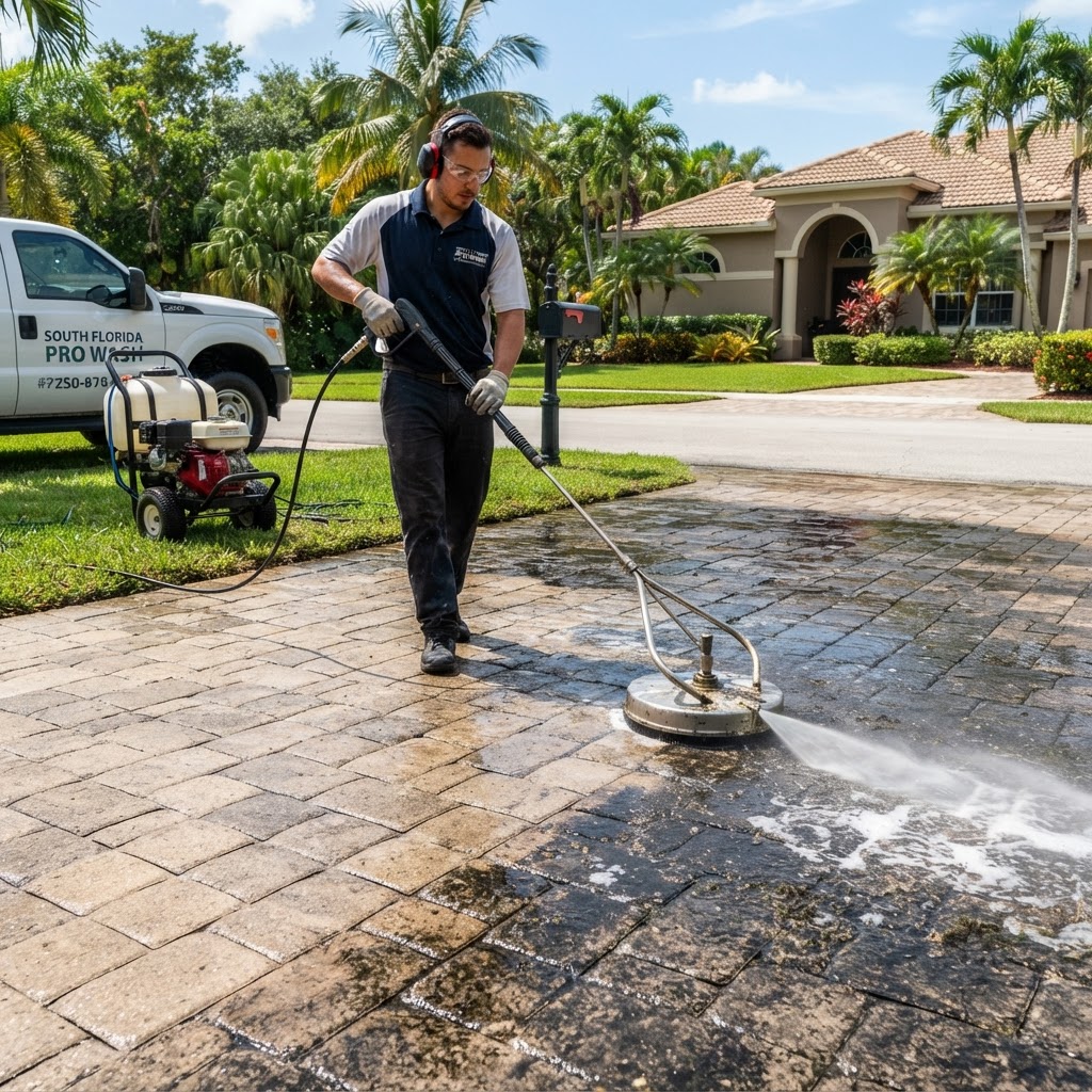Driveway & Sidewalk Cleaning