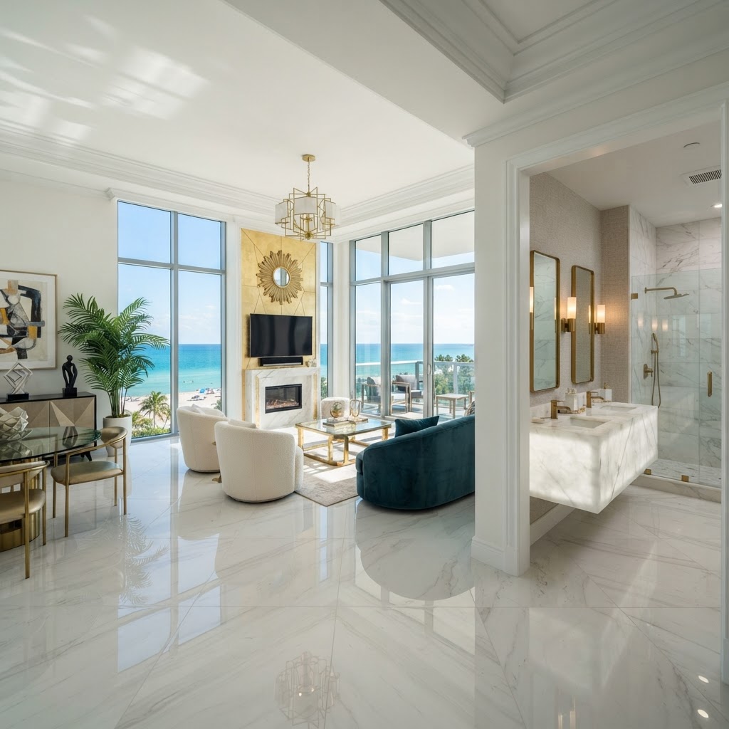Marble Polishing Near Me in Bal Harbour, Miami Beach | Best Marble & Granite Polishing