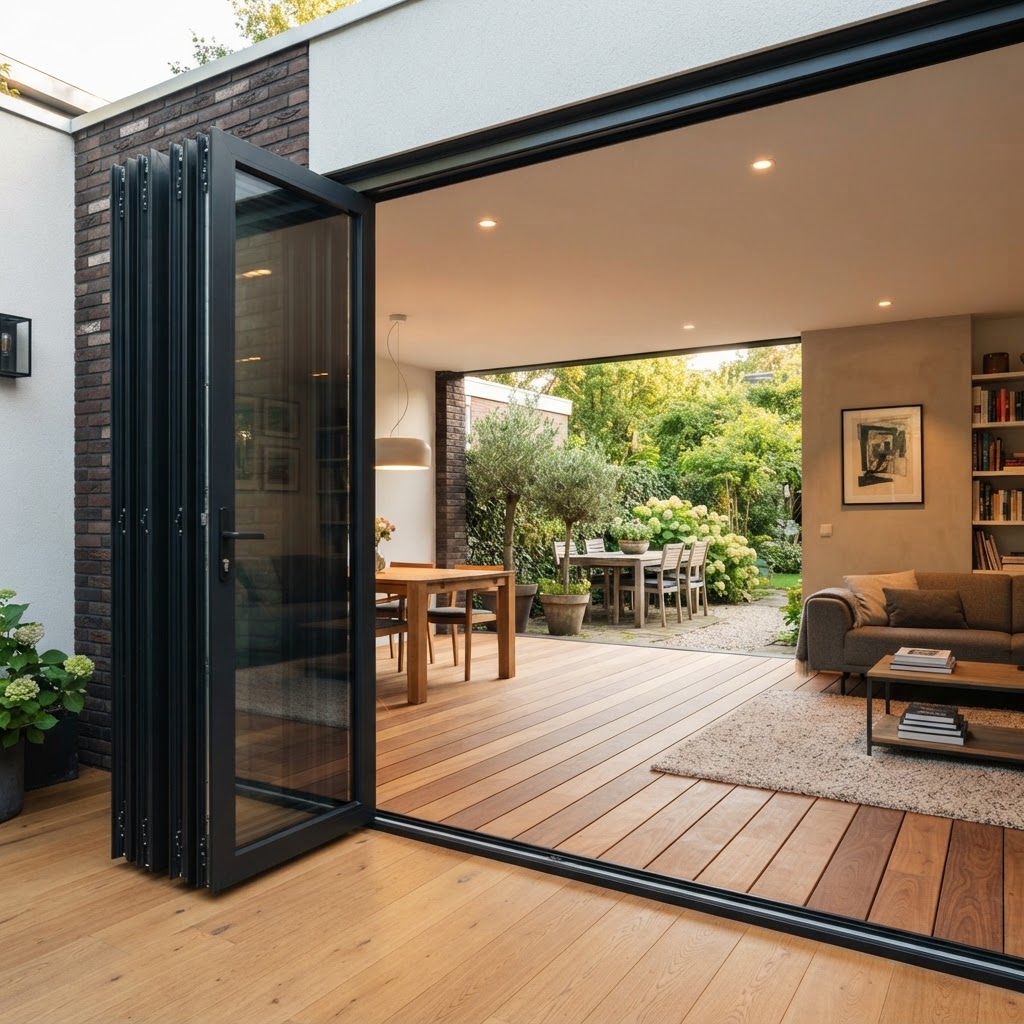 Cees Core Harmonica Deur — VEKA FOLD