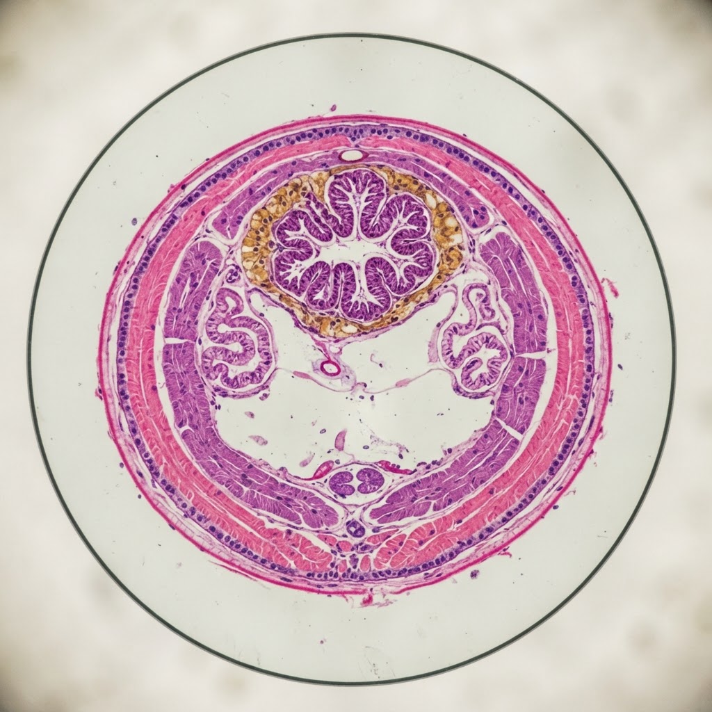Earthworm Cross-Section