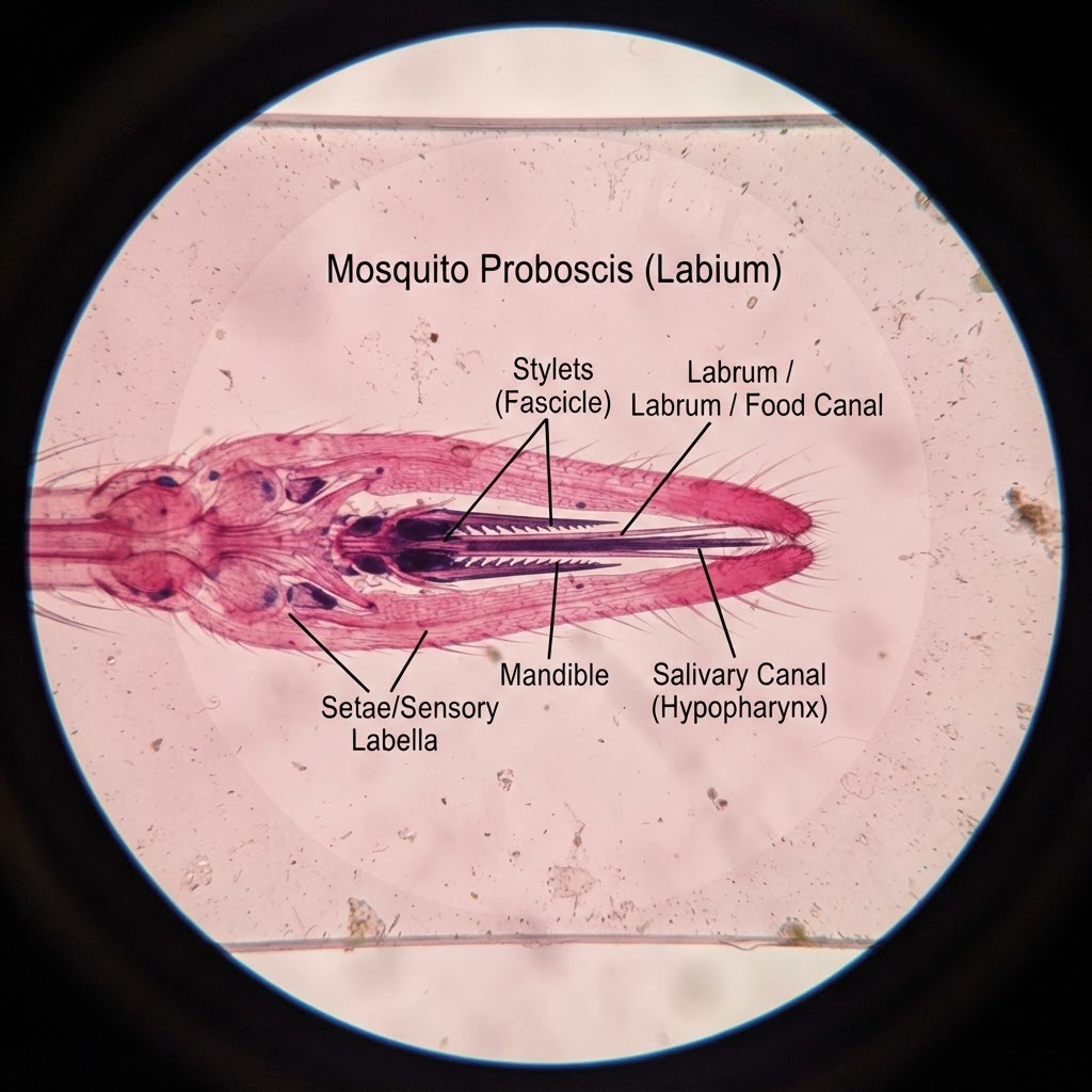 Mosquito Mouthparts