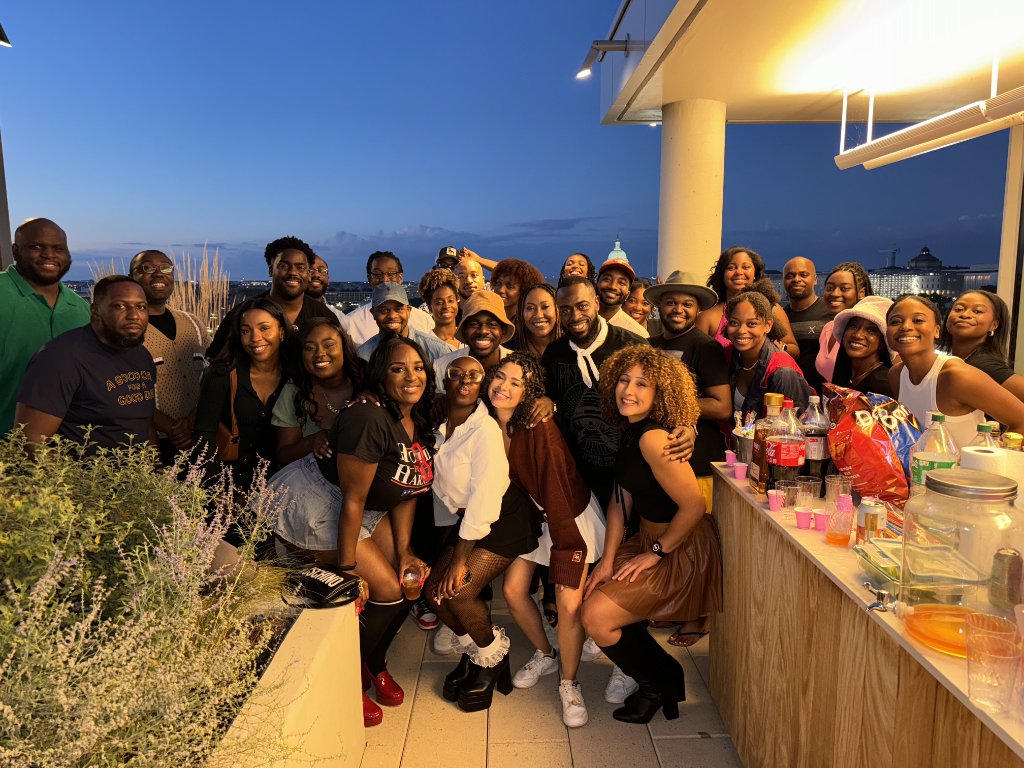 Brotherhood and Sisterhood rooftop gathering