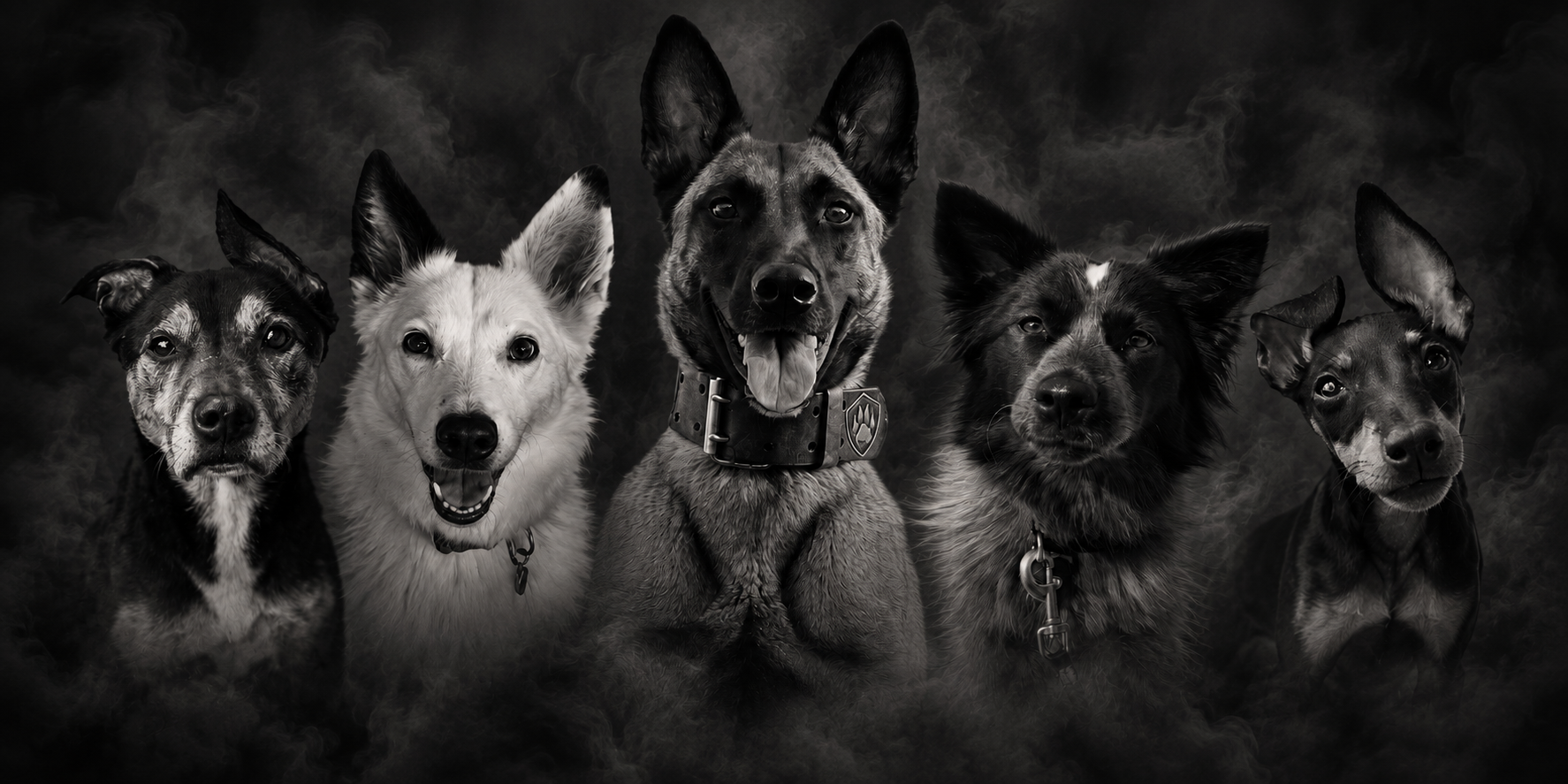 Noble Paws Academy training dogs
