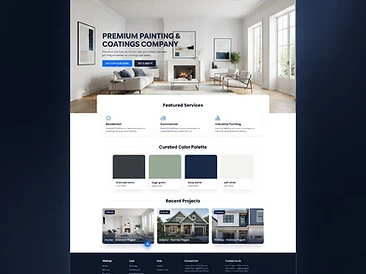 Painting & Coatings — design concept