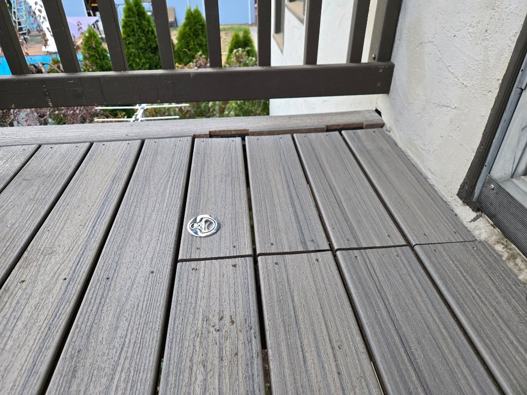 Trex Enhance 2nd-Story Deck with Custom Escape Ladder 3