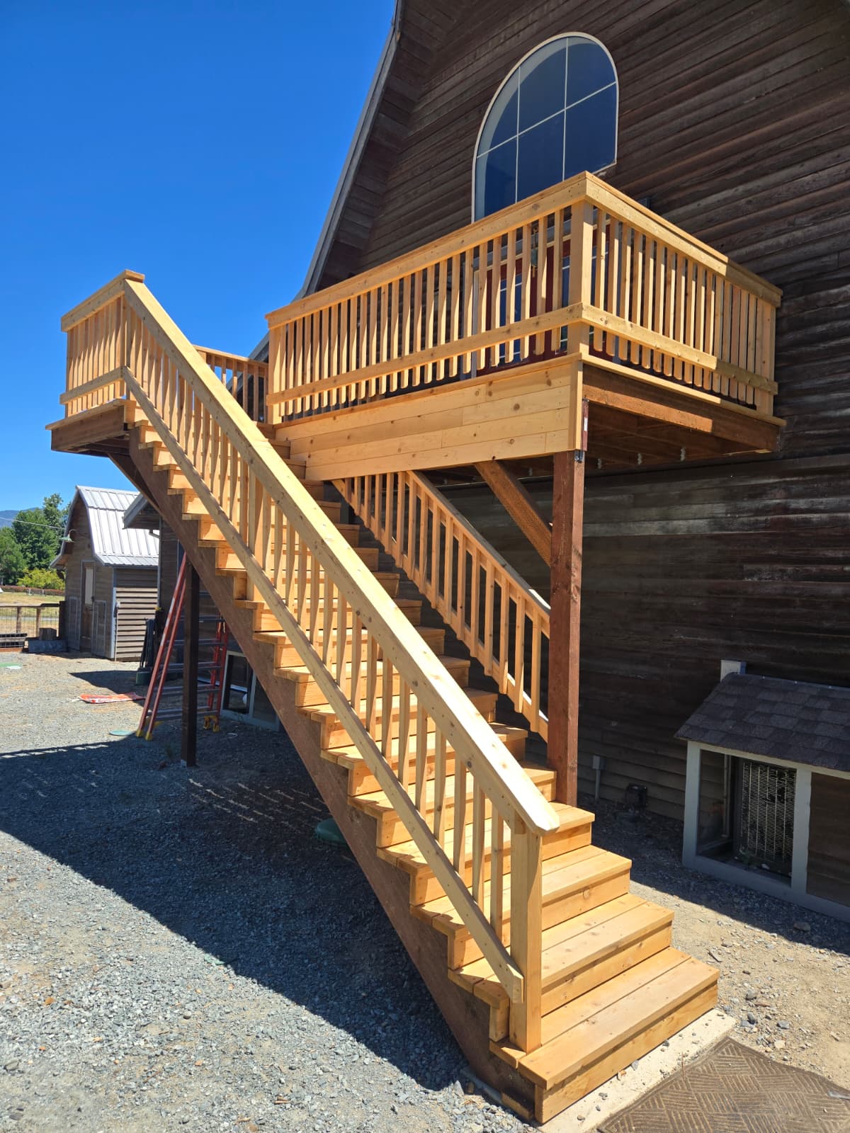 Cedar Barn Deck