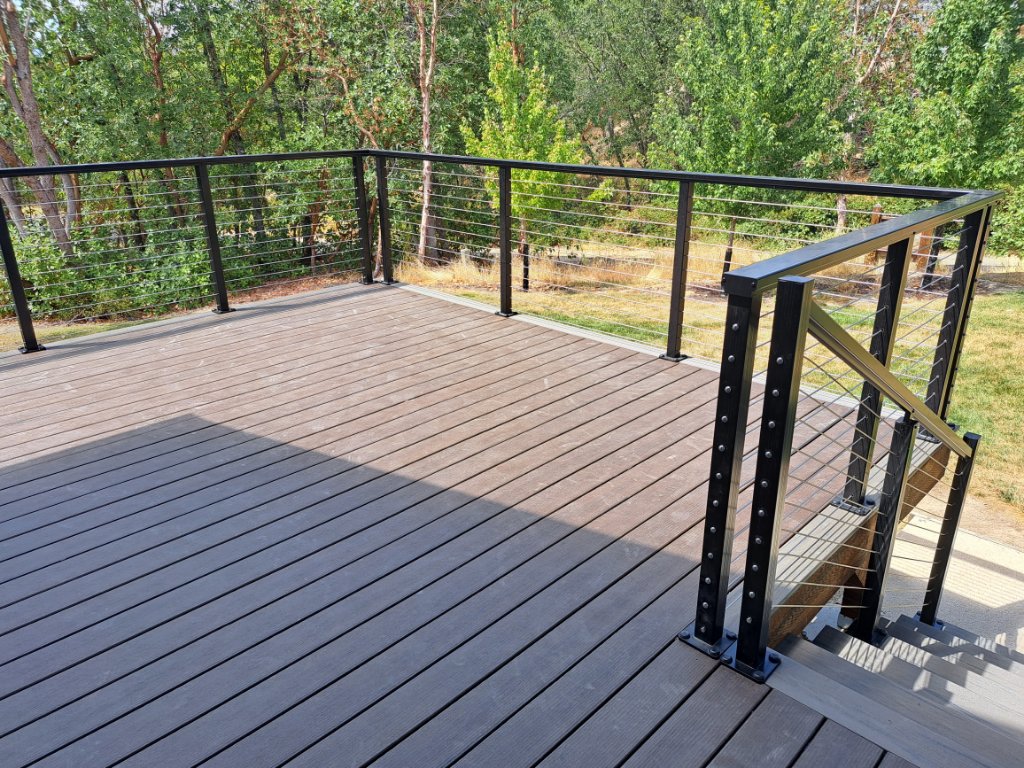 TimberTech Mocha Hot Tub Deck 3