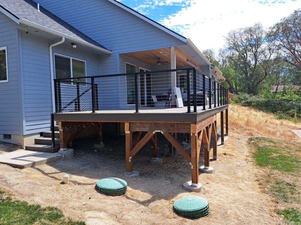 TimberTech Mocha Hot Tub Deck 2