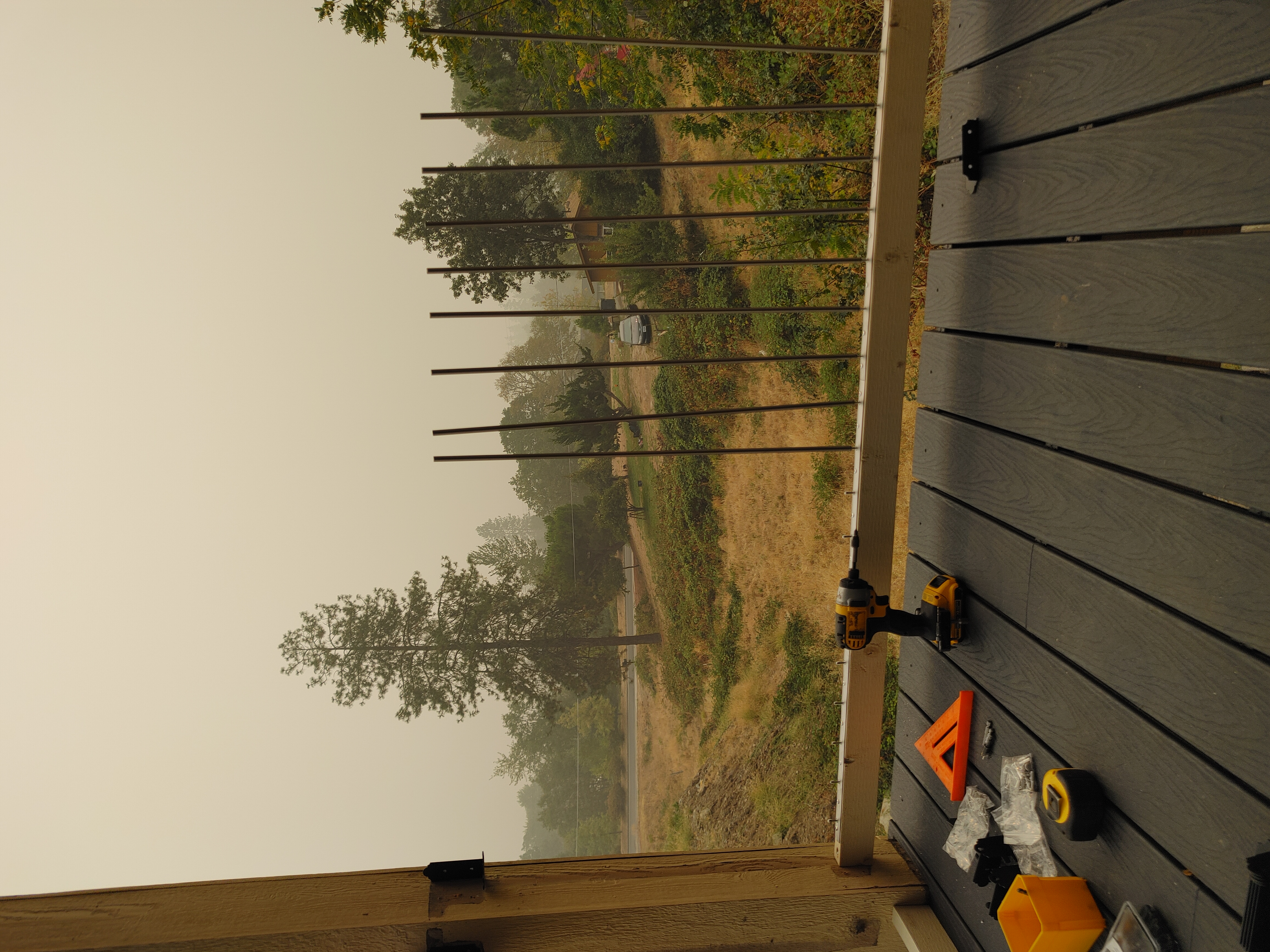 2nd-Story Covered Deck with Trex 3