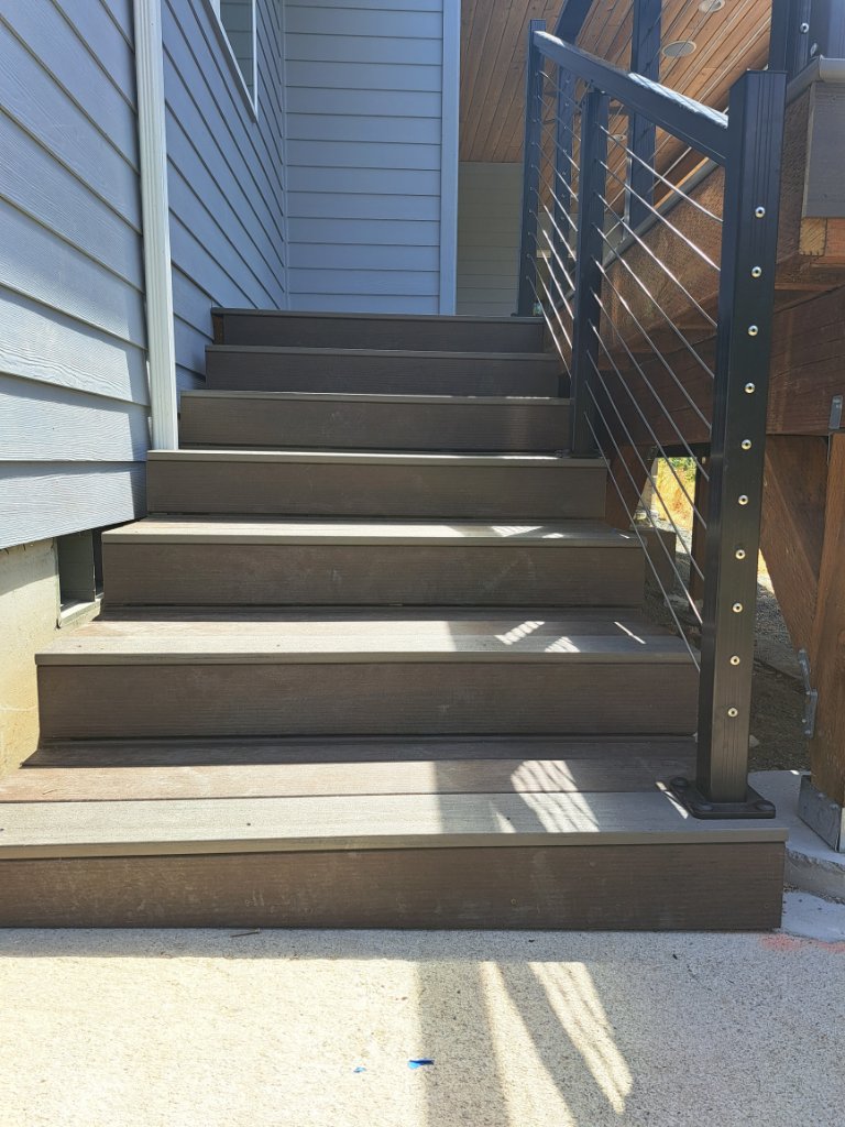 TimberTech Mocha Hot Tub Deck 4