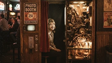 La Magia Analógica: ¿Cómo Funcionaban las Cabinas Fotográficas (Photobooths) Antiguas?