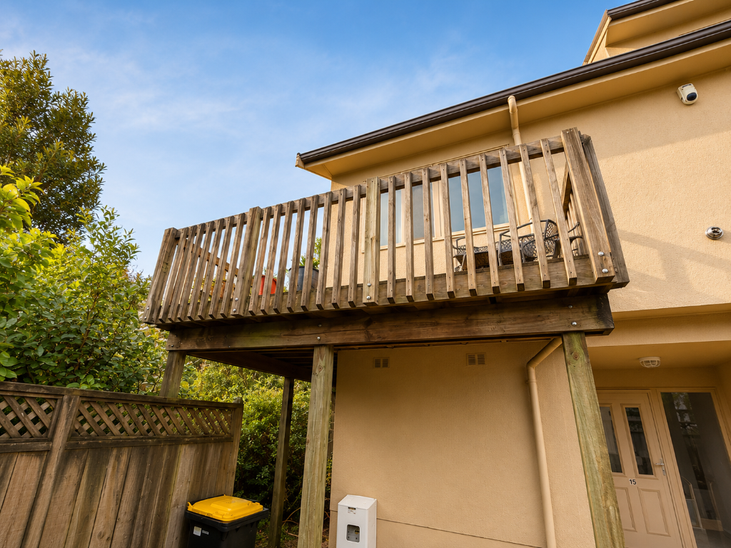 Exterior — Side & Deck
