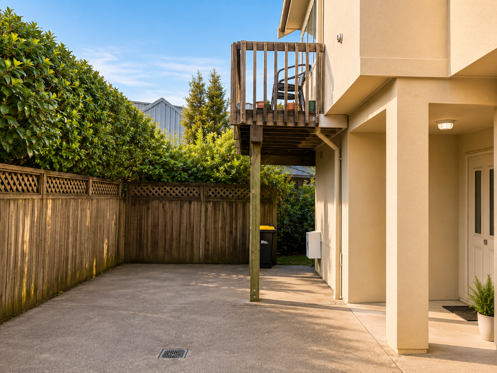 Side Entrance & Patio