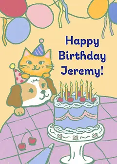 Happy Birthday - Pets