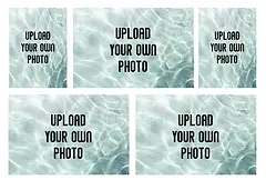 Customisable Photo Upload - 5 photos (landscape)