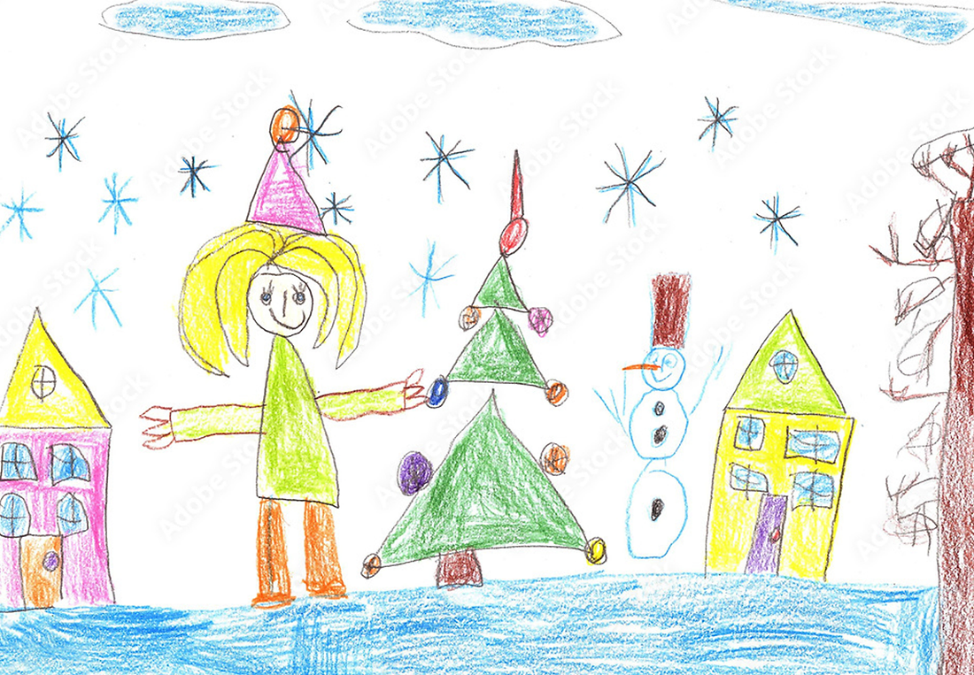 Landscape front of card (example)
