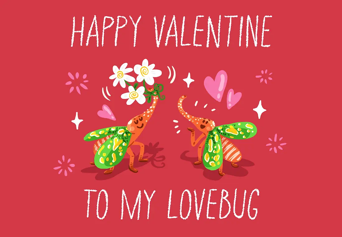 Happy Valentine to my Lovebug