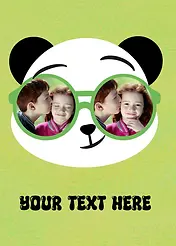 Sunglasses Series - Panda Boy