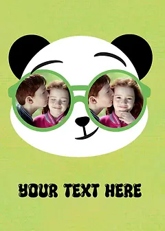 Sunglasses Series - Panda Boy