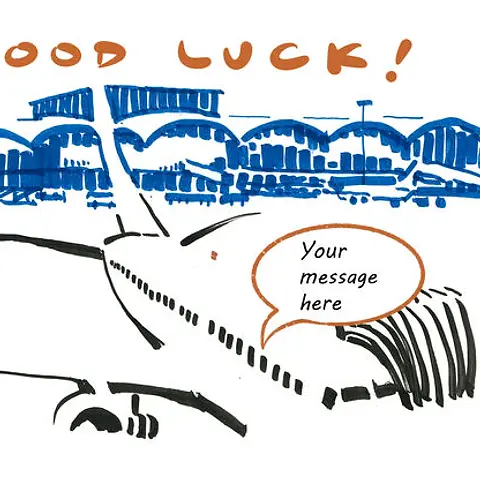 Good Luck - Text Editable