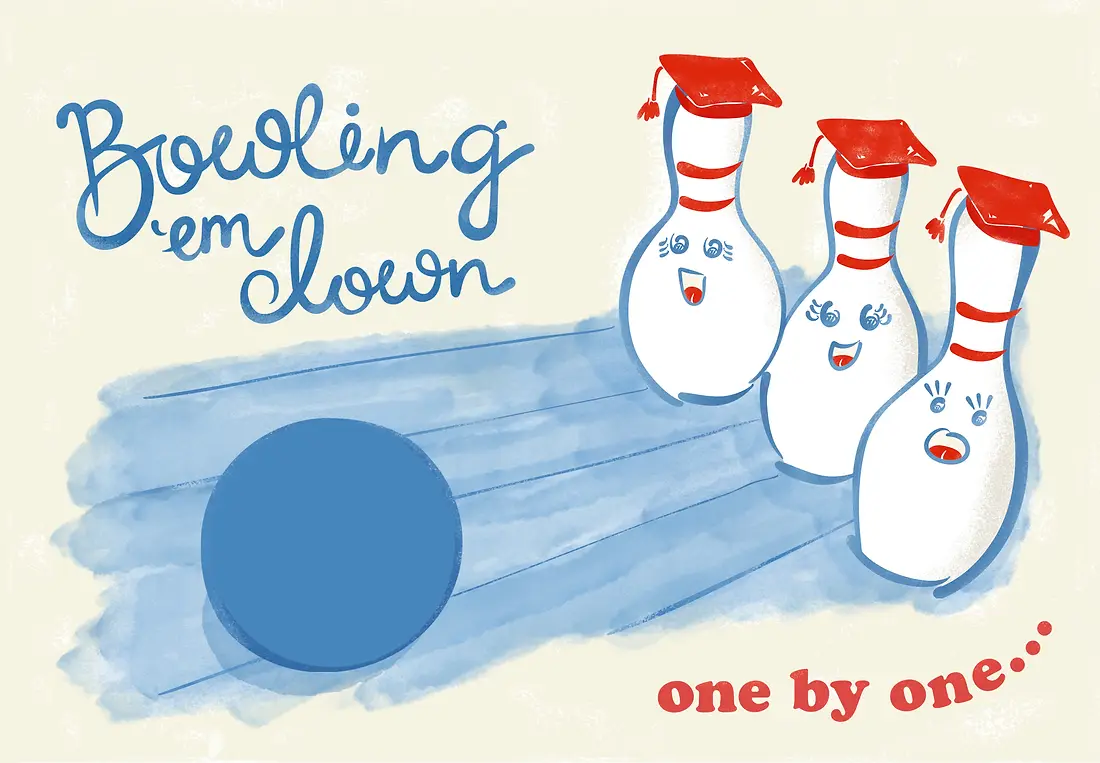 Bowling Em Down (Customisable)
