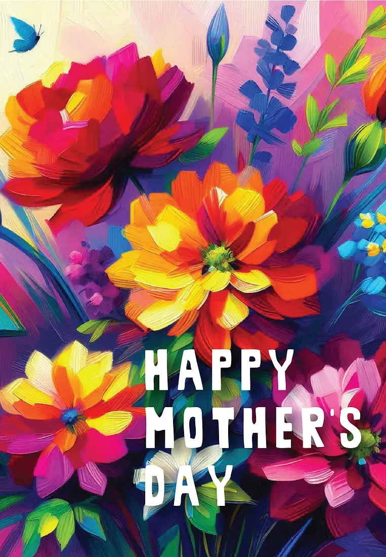 Mothers Day Bright Flowers
