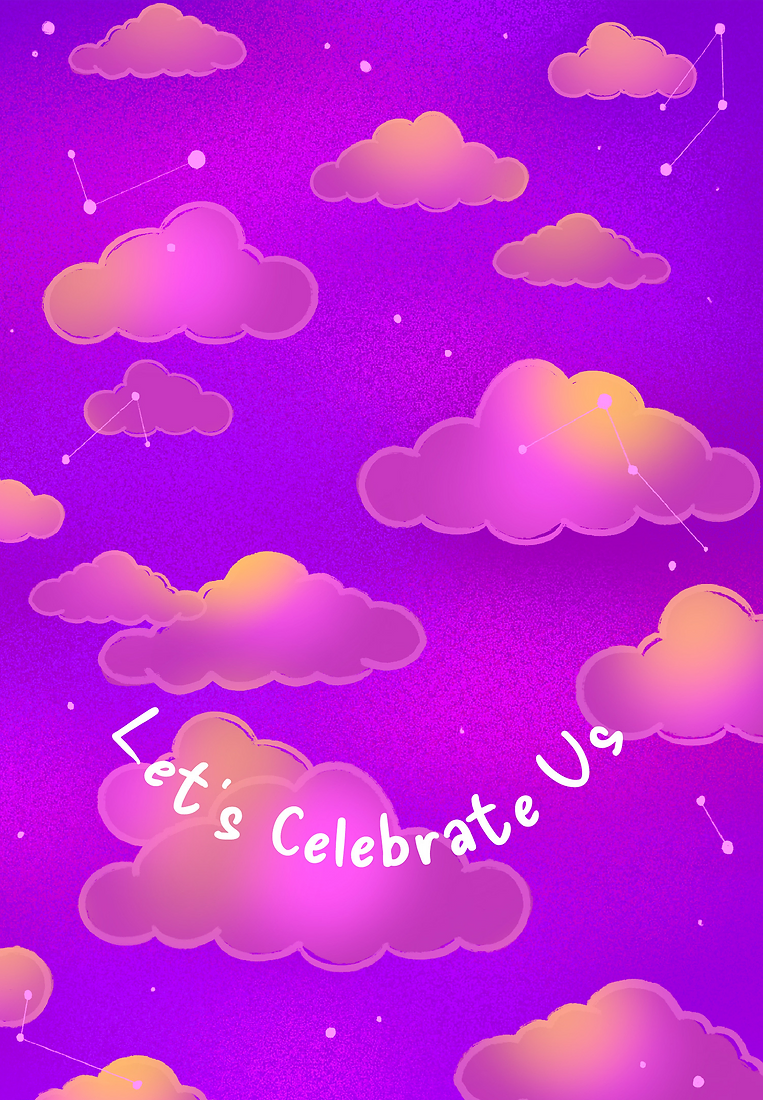 Purple Night Sky - Celebrate Us