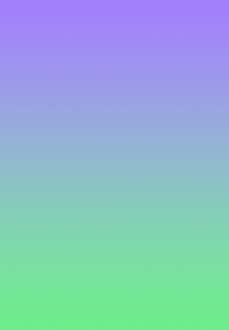 Personalised Message - Purple & Green Gradient