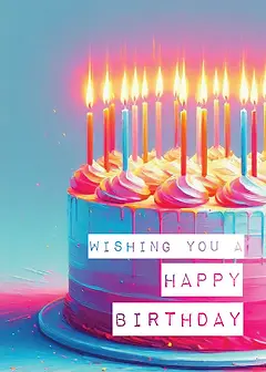 Happy Birthday Candles