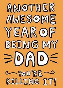 Another Awesome Year of Being My Dad
