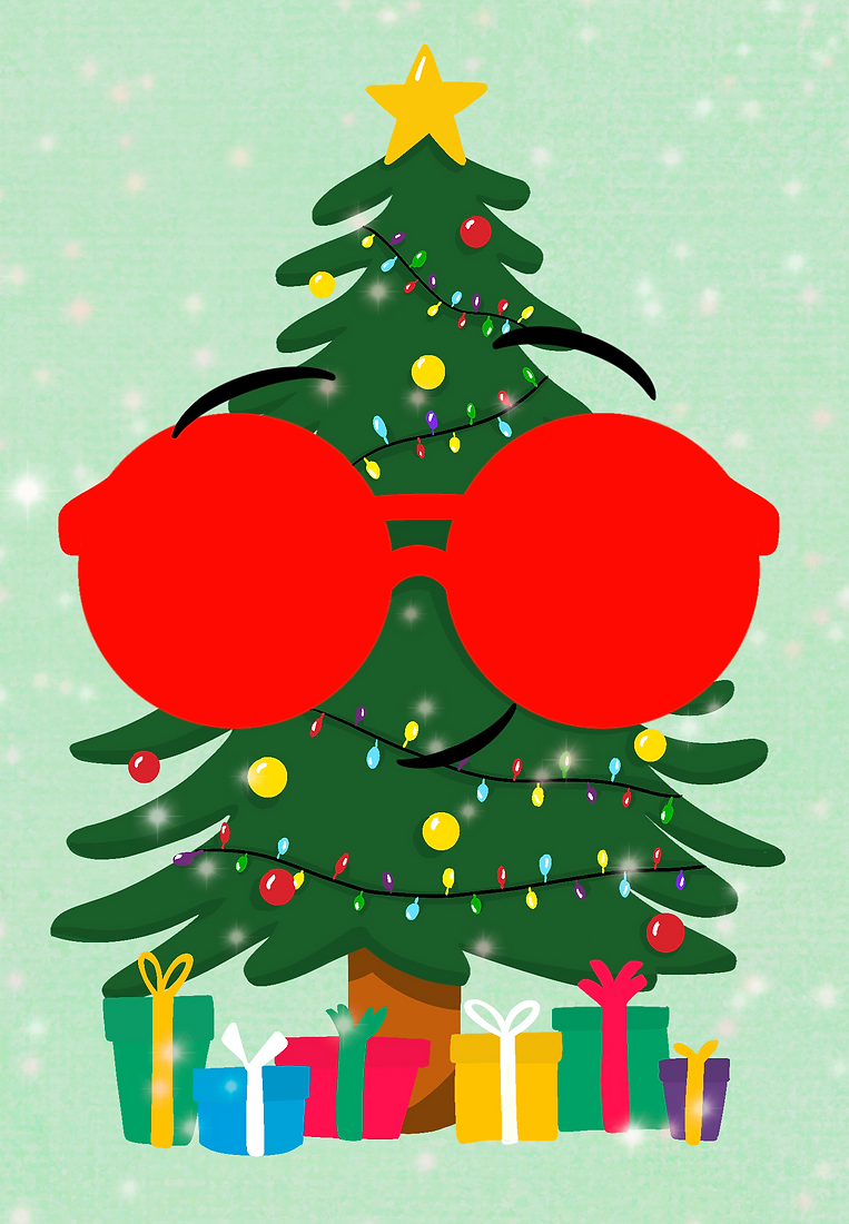 Sunglasses Series - Christmas Tree