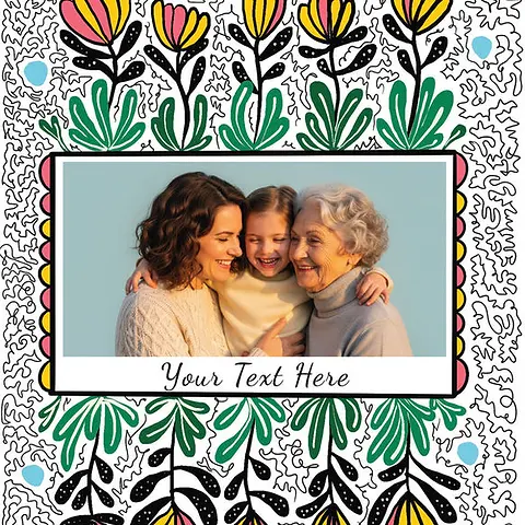 Flower Frame Photo
