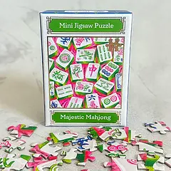 100pc Mini Puzzle: Majestic Mahjong
