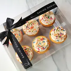 Confetti Cupcakes 6pcs