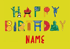 Birthday Typography