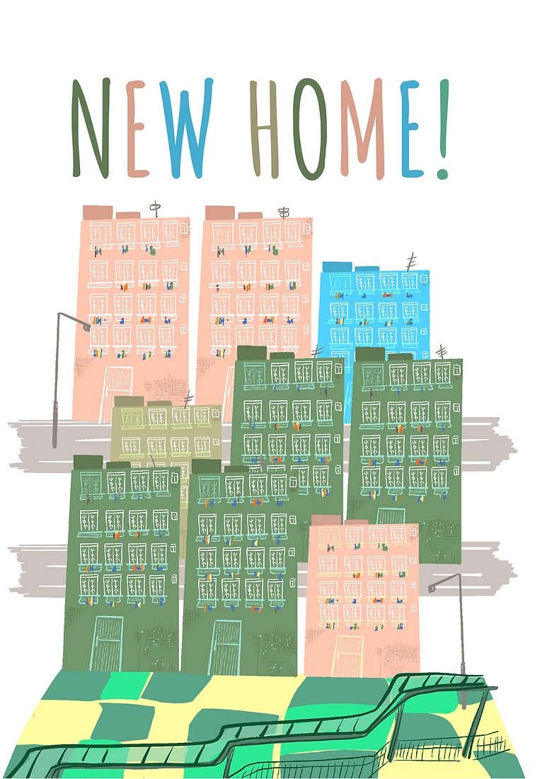 New Home with Colors
