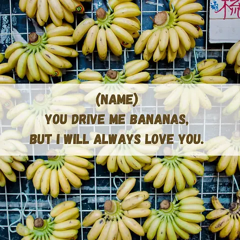 You Drive Me Bananas