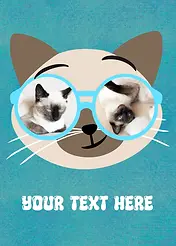 Sunglasses Series - Siamese Cat