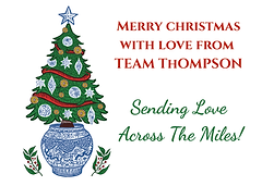 Merry Christmas Across The Miles